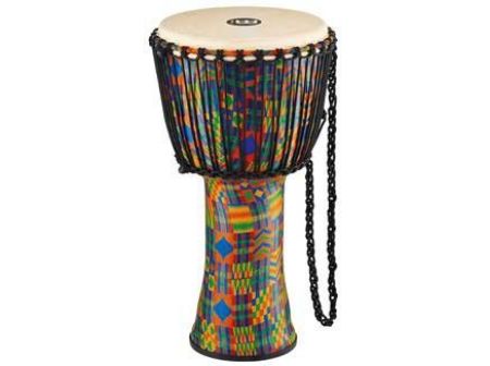 MEINL 12'' AFRICAN DJEMBE KENYAN QUILT TRAVEL GOAT SKIN HEAD