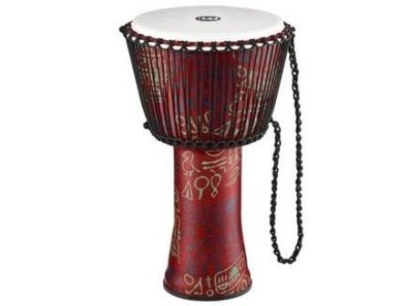 MEINL 8'' AFRICAN DJEMBE PHARAOHS SCRIPT TRAVEL GOAT SKIN HEAD