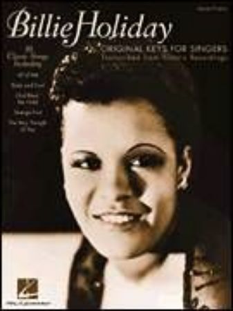 Slika BILLIE HOLIDAY ORIGINAL KEYS FOR SINGERS 19 CLASSIC SONGS