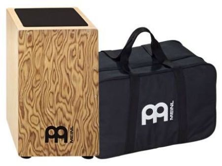 Slika MEINL CAJ3MB-M+B STRING CAJON MAKAH-BURL PLOŠČA + TORBA