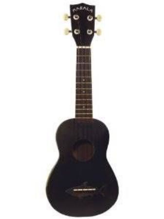 Slika MAKALA BLACK SHARK SOPRAN UKULELE  mk-ss-blk inc.gigbag