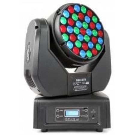 BeamZ MHL373 LED Wash Moving Head 37x 3W RGB 14 Channel DMX