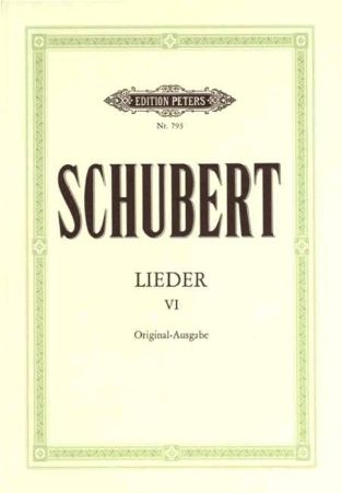 Slika SCHUBERT:LIEDER VI ORIGINAL