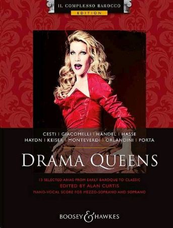 Slika DRAMA QUEENS 13 SELECTED ARIAS SOPRANO AND MEZZO SOPRANO