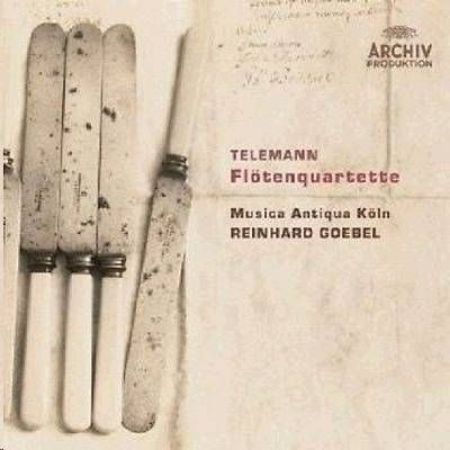 TELEMANN:FLOTENQUARTETTE/GOEBEL