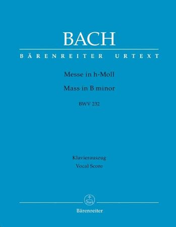 Slika BACH J.S.:MESSE  IN H-MOLL BWV 232 VOCAL SCORE