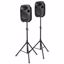 Slika SKYTEC SPS122 Aktivni zvočnik Set 12" s stojali in kabli 170.300