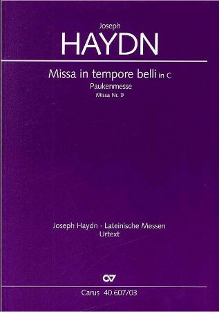 Slika HAYDN:PAUKENMESSE VOCAL SCORE