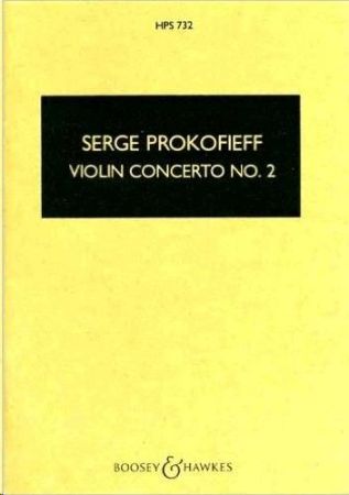 Slika PROKOFIEFF:VIOLIN CONCERTO NO.2 STUDY SCORE