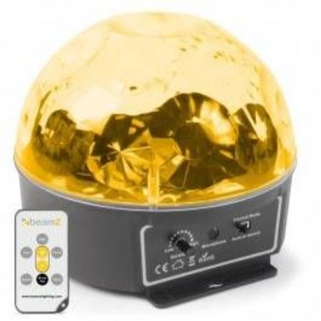 BeamZ Mini Star Ball 6x 3W RGBAWP LEDs IR 153.214