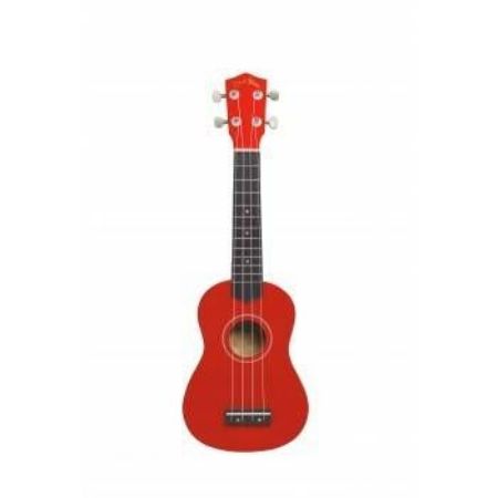 DARESTONE SOPRAN UKULELE RED S TORBO UKSRD