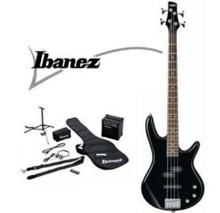 IBANEZ BAS KITARA IJSR190U-BK SET