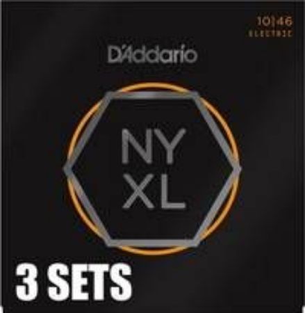 Slika DAddario strune za električno kitaro NYXL1046-3PACK  010-046