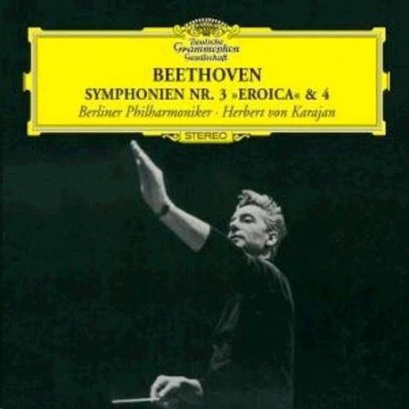 Slika BEETHOVEN:SYMPHONY NO.3 & 4/KARAJAN