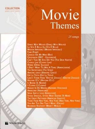 MOVIE THEMES 25 SONGS PVG VOL.1