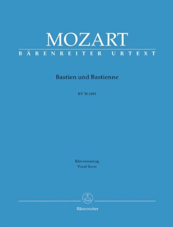 Slika MOZART:BASTIEN UND BASTIENNE KV 50 VOCAL SCORE