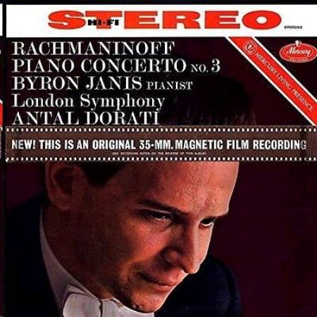 Slika RACHMANINOFF:PIANO CONCERTO NO.3/BYRON JANIS