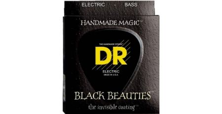 DR Strings Extra Black Beauties Lite5 String 040,060,080,100,120