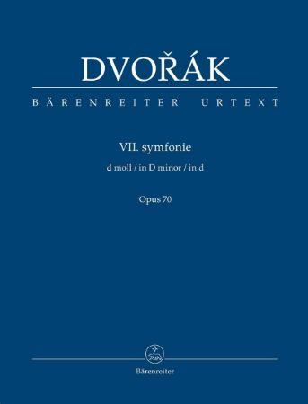 DVORAK:SYMPHONY NO.7 SCORE