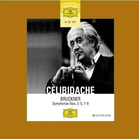 BRUCKNER:SYMPHONIES NO.3-5,7-9/CELIBIDACHE 8CDSET