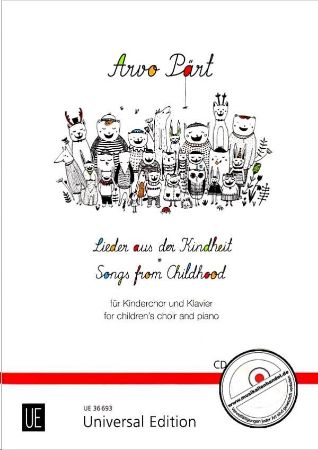Slika PART:SONGS FROM CHILDHOOD +CD CHILDREN CHOIR