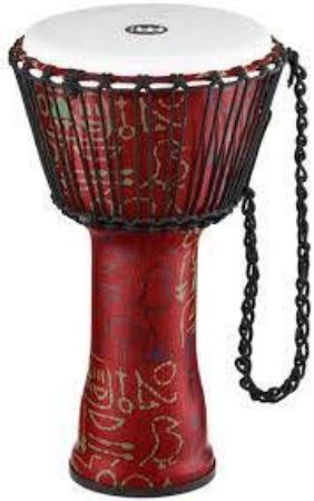 Slika MEINL 10'' AFRICAN DJEMBE PHARAOHS SCRIPT TRAVEL FIBER SKIN HEAD