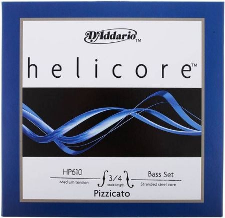 Strune Helicore bas Pizzicato Set HP610 3/4 medium