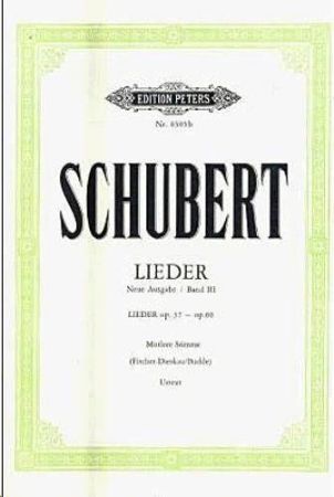 SCHUBERT:LIEDER OP.37-OP.80 BAND 3 MEDIUM VOICE