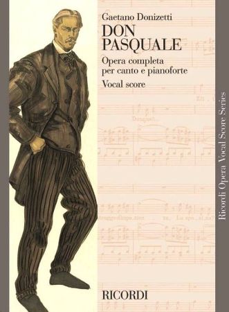 Slika DONIZETTI:DON PASQUALE VOCAL SCORE