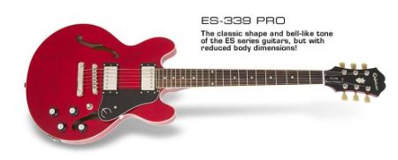 Slika EPIPHONE ELEKTRIČNA KITARA ES-339 Cherry