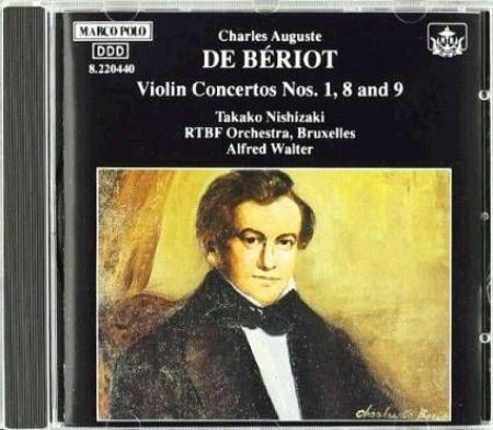 Slika BERIOT:VIOLIN CONCERTOS 1,8 & 9