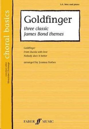 Slika GOLDFINGER THREE CLASSIC JAMES BOND THEMES S.S. MEN AND PIANO