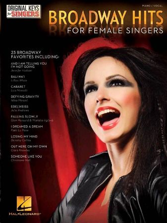 Slika BROADWAY HITS FOR FEMALE SINGERS 