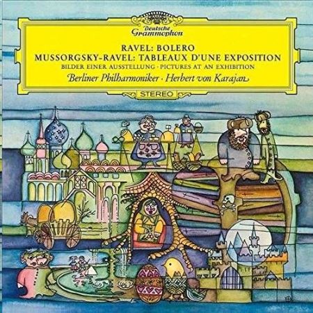 RAVEL,MUSSORGSKY:BOLERO & PICTURES AT AN EX./KARAJAN