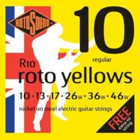 Slika ROTOSOUND SET STRUN R10 YELLOW 010-046