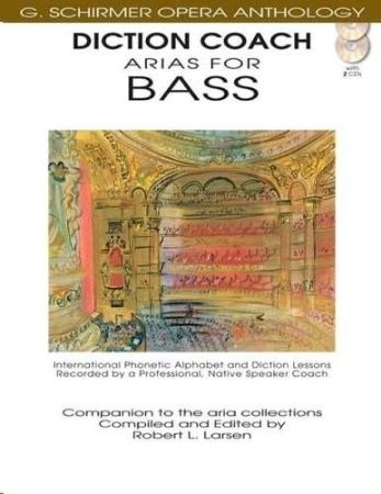Slika LARSEN:DICTION COACH ARIAS FOR BASS +2CD