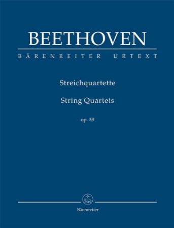 Slika BEETHOVEN:STRING QUARTETS OP.59 STUDY SCORE