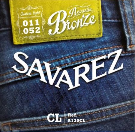 Slika Strune Savarez ak.kitara A130CL Bronze 11-52