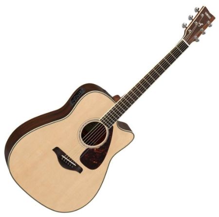 Slika AKUSTIČNA KITARA YAMAHA FGX-830C NATURAL