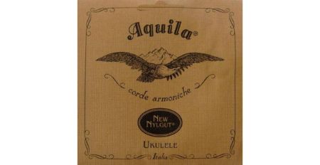 Aquila STRUNE New Nylgut Ukulele Set, GCEA Soprano, low-G