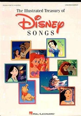 Slika THE NEW ILLUSTRATED TREASURY OF DISNEY SONGS PVG