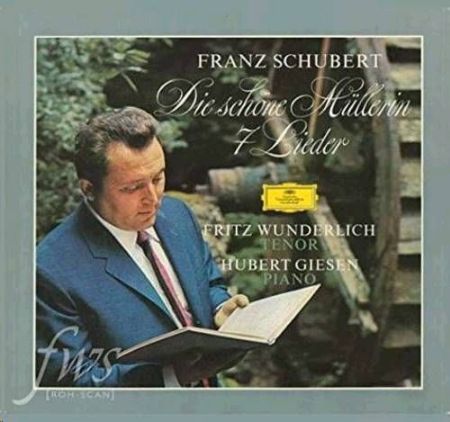 SCHUBERT:DIE SCHONE MULLERIN,7 LIEDER/WUNDERLICH 2LP