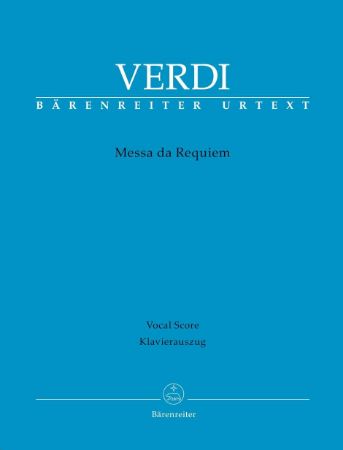 Slika VERDI:REQUIEM VOCAL SCORE