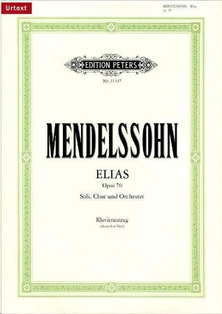 Slika MENDELSSOHN:ELIAS OP.70 VOCAL SCORE