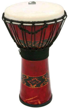 Slika TOCA DJEMBE 7'' FREESTYLE ROPE TUNED BALI RED SFDJ-7RP