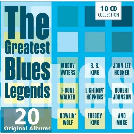 Slika THE GREATEST BLUES LEGENDS 10CD COLL.