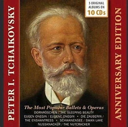 Slika PETER I.TCHAIKOVSKY POPULAR BALLETS 10CD COLLECTION