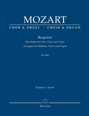 Slika MOZART:REQUIEM SCORE