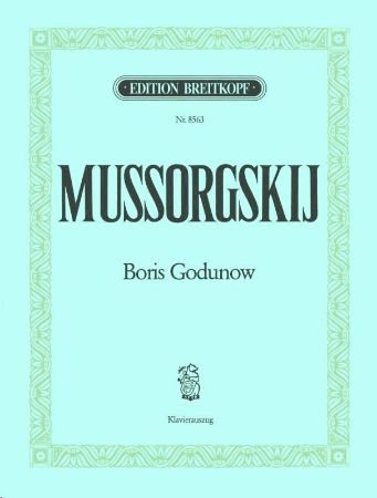 Slika MUSSORGSKIJ:BORIS GODUNOV VOCAL SCORE