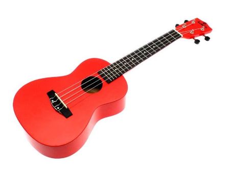 Koki'o sopran ukulele red w/bag